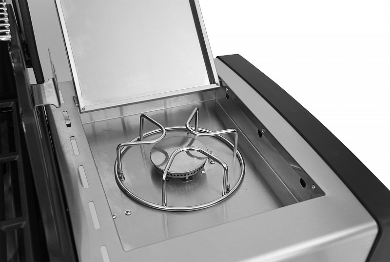 BBQ ΥΓΡΑΕΡΙΟΥ GS GRILL SUPERIOR 4+1+1 ΙΝΟΧ - 21kW - Image 2